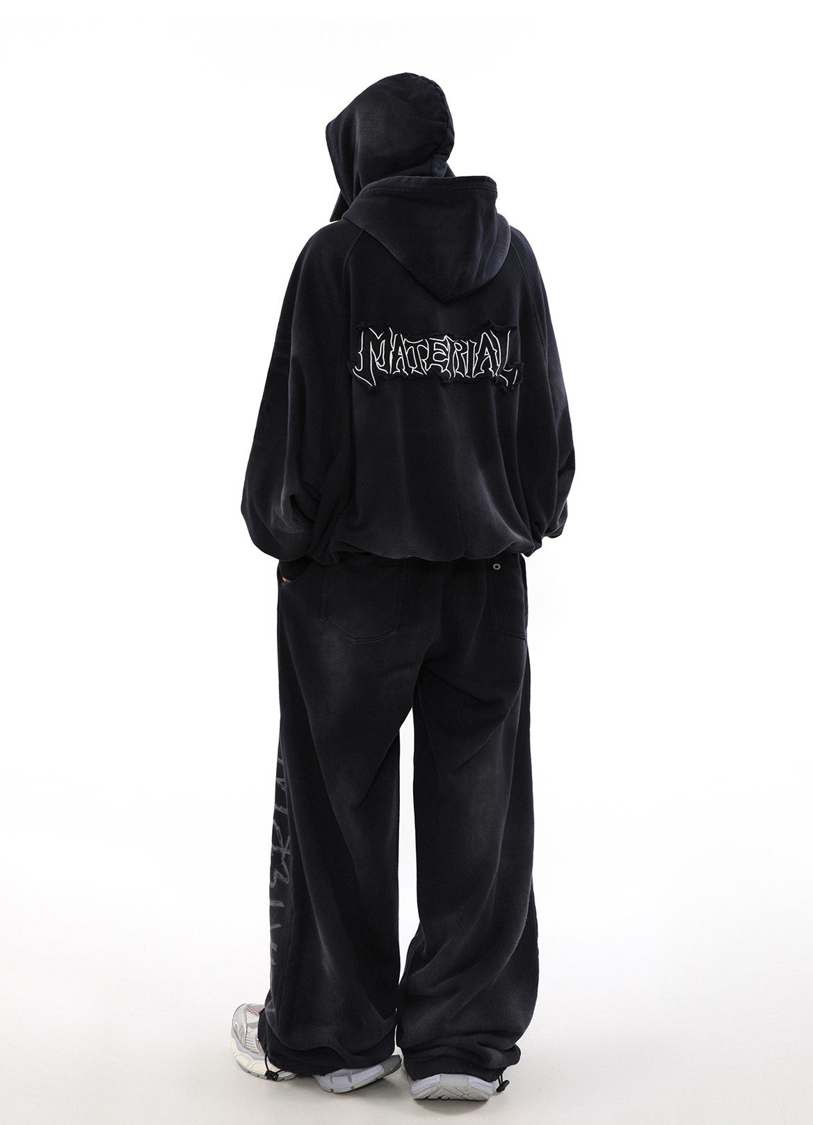 ACID WASHED ZIP HOODIE