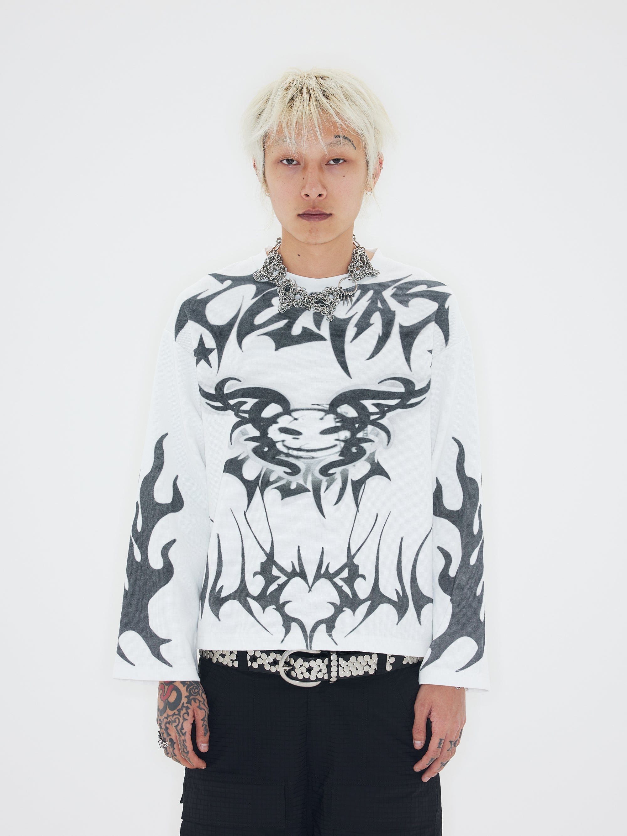 ARCANE SYMBOL WAFFLE LONGSLEEVE
