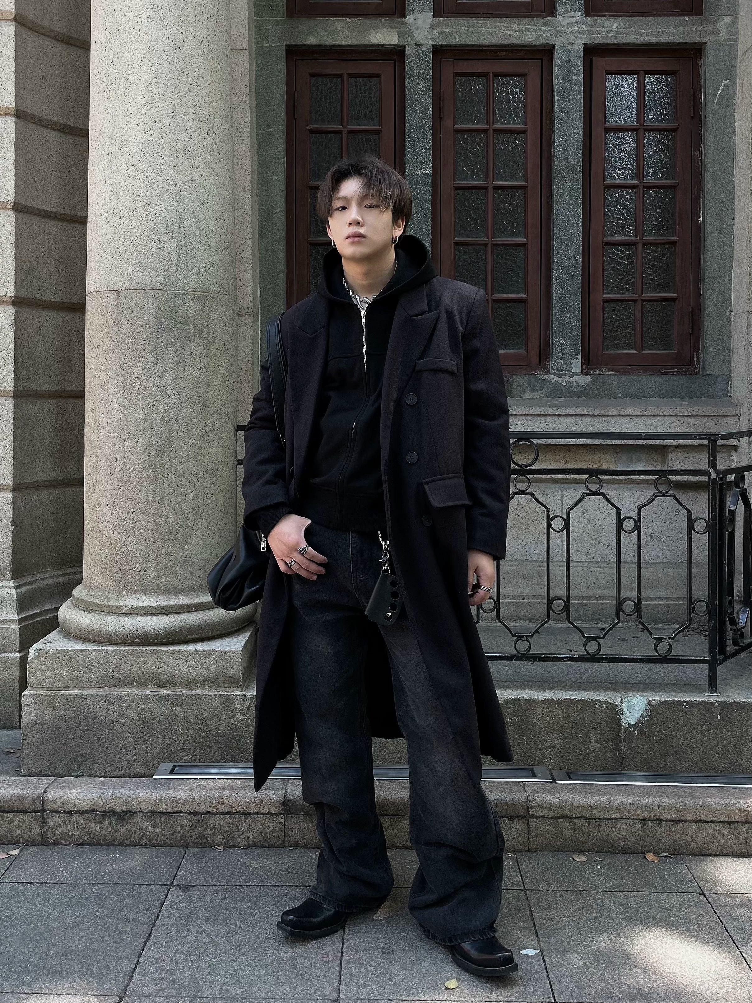 CLASSICAL FLARE DENIM PANTS