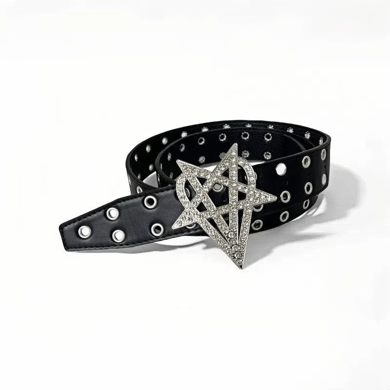 RHINESTONES STUDS BELT