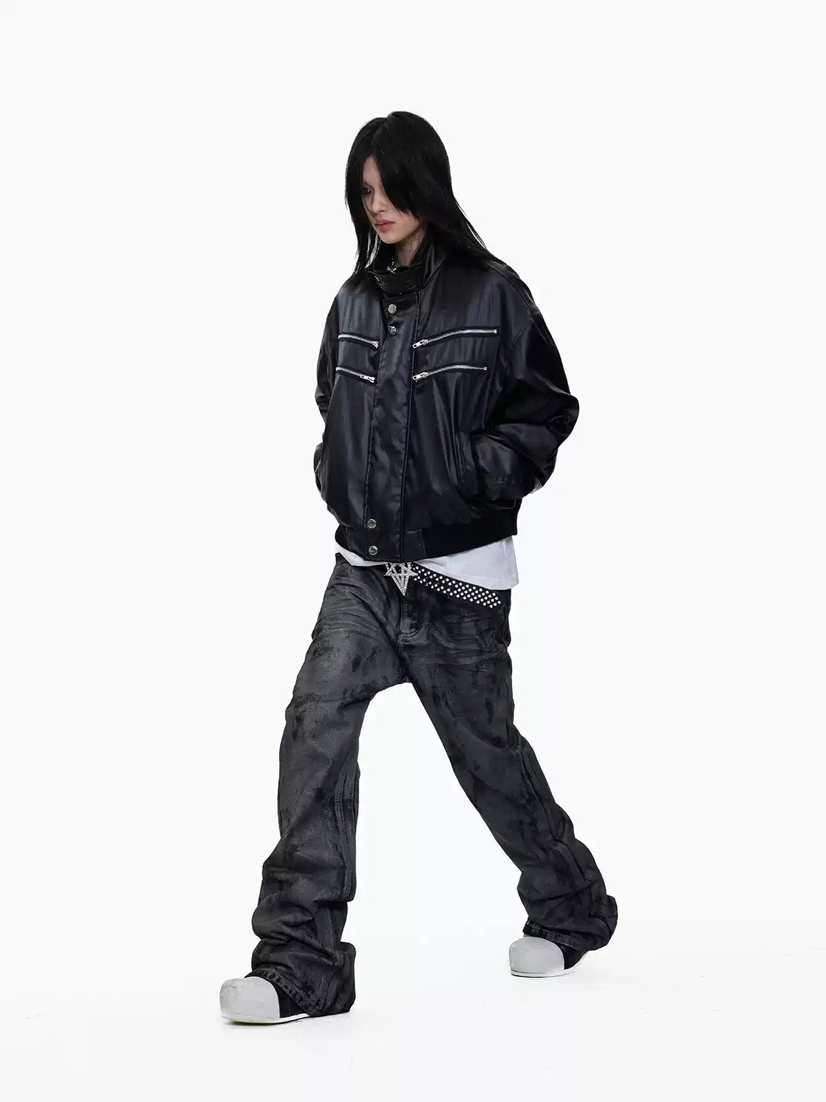 RHINESTONES STUDS BELT